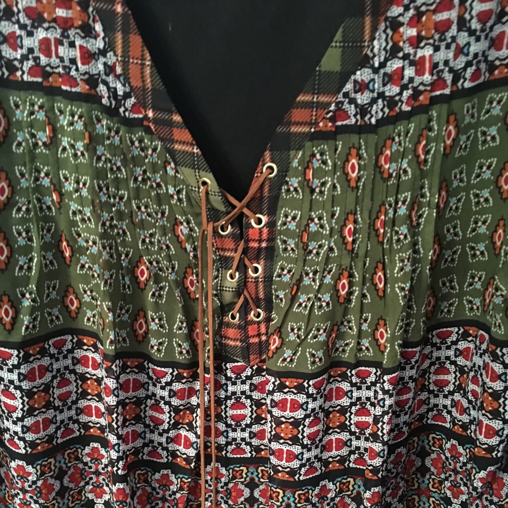 Fun Loose Shirt Dress XL